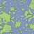 Tilda Fabric ABLOOM CORNFLOWER from Bloomsville BLENDERS Collection, TIL110075