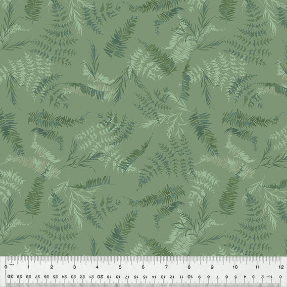 Cotton Fabric, FERN HEDGE, 53786D-7, Perennial Collection by Kelly Ventura for Windham Fabrics