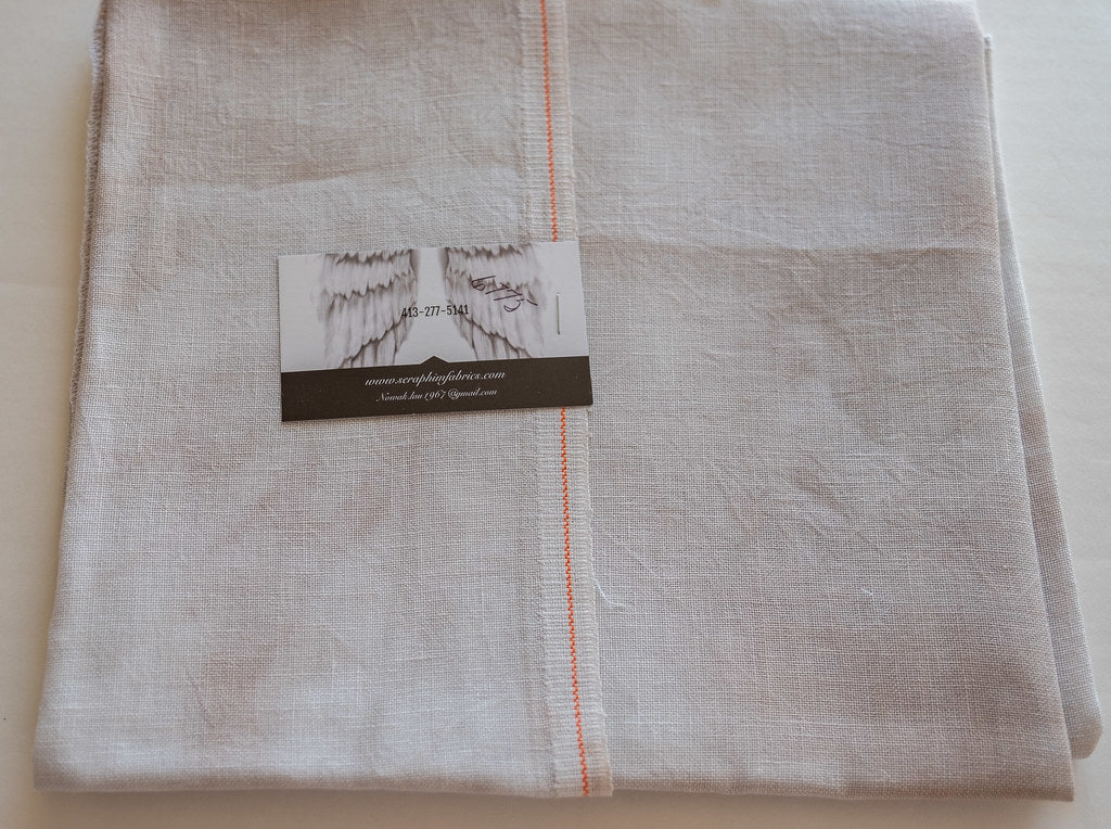 Seraphim Hand-Dyed Embroidery Cashel Linen CARAMEL for Cross Stitch and Embroidery, 28 count, 18"x 13" Piece