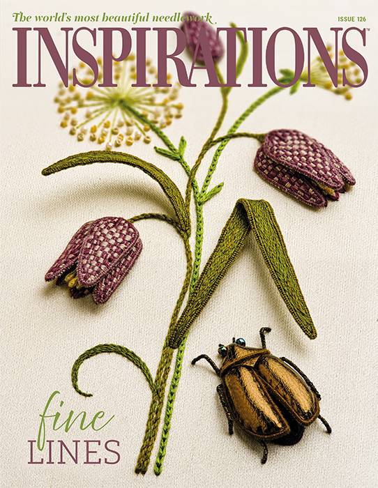 Inspirations - Embroidery Magazine from Australia, Issue #126, FINE LINES