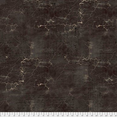 Fabric BLACK, PWTH128.BLACK, from Cracked Shadow Collection Designed by Tim Holtz for Free Spirit.