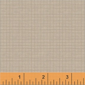 Quilting Fabric Tattersall from Windham Fabrics from Reed's Legacy Collection c.1895 by Jeanne Horton. 51193-3 Almond. Reproduction Series