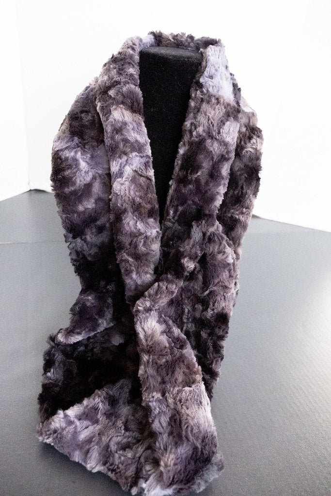Cuddle Infinity Scarf Cowl #2 from Luxe Crushed Cuddle, Galaxy