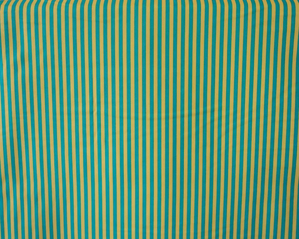 Quilting Fabric Michael Miller Clown Stripe CX3584-TEAL-D