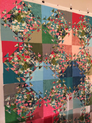 From Our Creative Customer, Martha Musgrove Amazing Quilt Assembly with our Art Gallery Fabrics!!!!