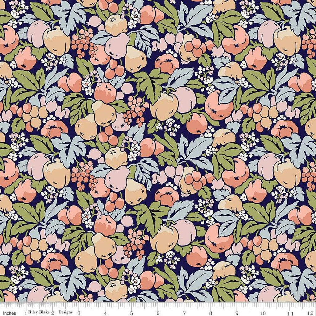 Fabric Liberty Tree of Life WOODLAND PASTELS ORCHARD HARVEST, #01667374B