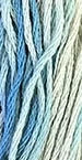 The Gentle Art's Sampler Threads Hand Dyed Embroidery Floss, 100% cotton, SOMETHING BLUE 0292, 5 yds