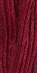 The Gentle Art's Sampler Threads Hand Dyed Embroidery Floss, 100% cotton, CRANBERRY 0360, 5 yds
