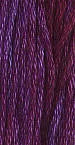 The Gentle Art's Sampler Threads Hand Dyed Embroidery Floss, 100% cotton, ROYAL PURPLE 0840, 5 yds