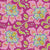 Tilda Fabric FLOWERMARKET PLUM from Bloomsville Collection, TIL100502