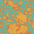 Tilda Fabric ABLOOM TURQUOISE from Bloomsville BLENDERS Collection, TIL110072