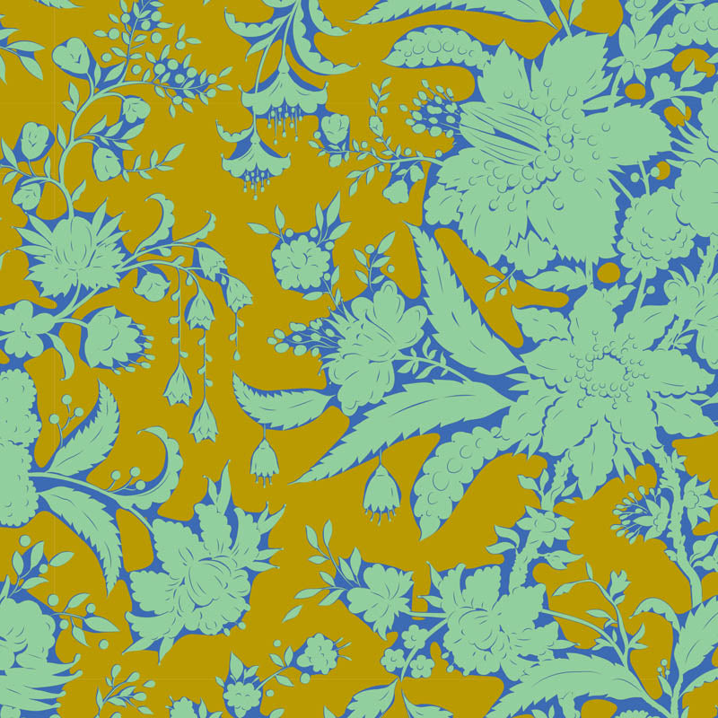 Tilda Fabric ABLOOM DIJON from Bloomsville BLENDERS Collection, TIL110081