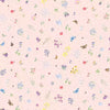 Quilting Fabric PINK FLOWERS AND BUTTERFLIES MAS11122-P by Hannah Dale from the Together is Better Collection from Maywood Studio
