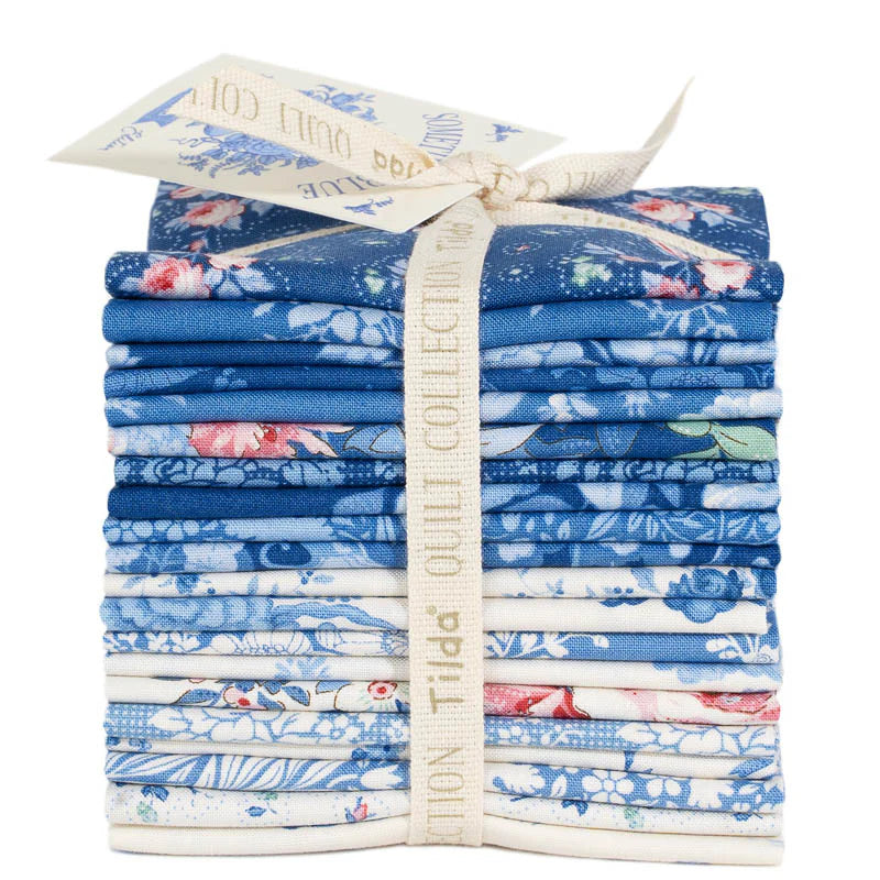 Fabric, 20 Fat 1/8s bundle from Tilda, FULL SONGBIRD Collection, TIL300266