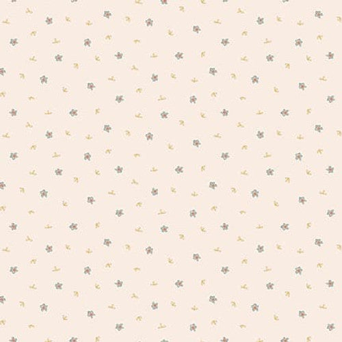 Henry Glass Fabric SEEDLING 3321-44 CREAM, from Simply Be Collection by Anni Downs