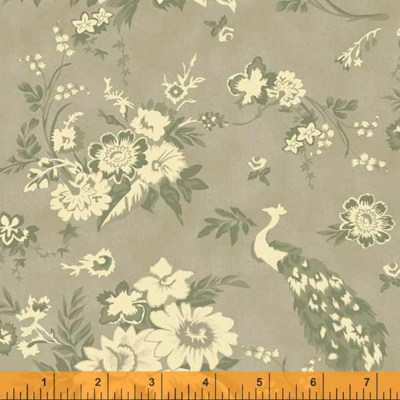 Quilting Fabric DREAMERS GARDERN from Traveler Collection by Jeanne Horton. 52912-4 Dillweed