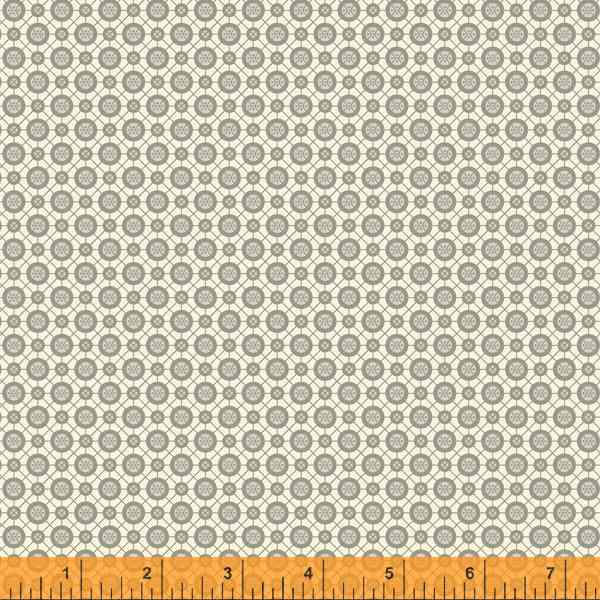 Quilting Fabric ROUNDABOUT from Traveler Collection by Jeanne Horton. 52915-3 Moonstone