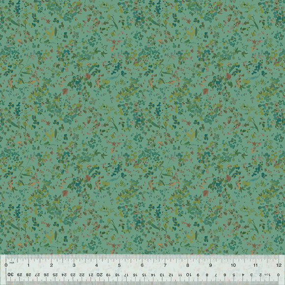 Cotton Fabric, WILDFLOWER, FOLIAGE, 53808-14, FLORET Collection by Kelly Ventura for Windham Fabrics