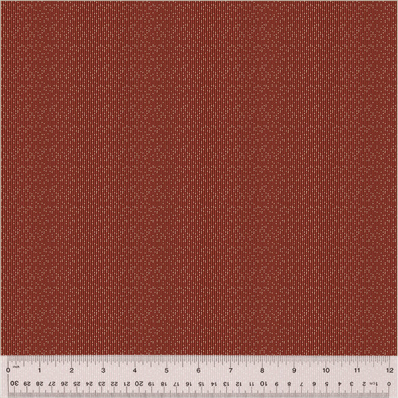 Fabric PINPOINT RUBY from GARDEN TALE Collection by Jeanne Horton 53823-14
