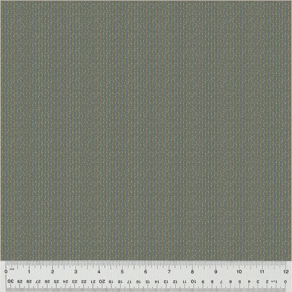 Fabric PINPOINT BREEN from GARDEN TALE Collection by Jeanne Horton 53823-8