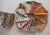 Cotton Fabric, 10 Fat Quarter Bundle, PALETTE ORANGE Collection by Tim Holtz for Free Spirit Fabrics