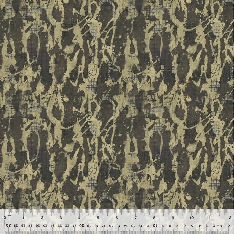 Sketchbook #21, BLIZZARD, 54546D-2 WHIPPED CREAM Quilting Fabric from Marcia Derse for Windham