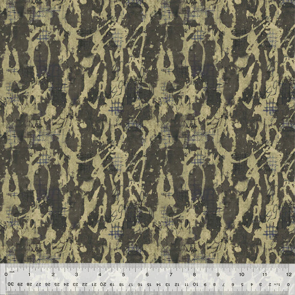 Sketchbook #21, BLIZZARD, 54546D-2 WHIPPED CREAM Quilting Fabric from Marcia Derse for Windham