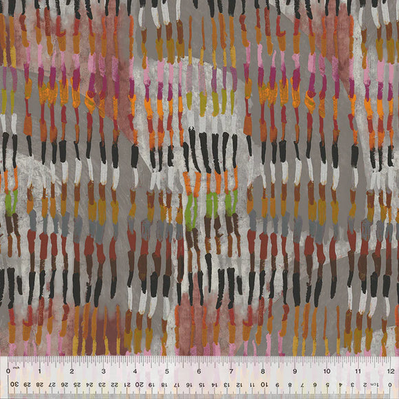 Sketchbook #21, FEATHER, 54547D-4 PHEASANT, Quilting Fabric from Marcia Derse for Windham