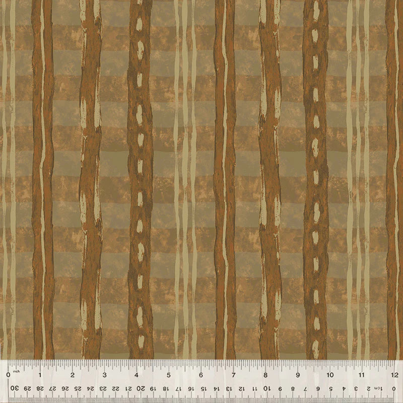 Sketchbook #21, RIBBONS, 54553D-26 BACKROAD Quilting Fabric from Marcia Derse for Windham