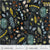 Fabric FORAGE, Onyx, from FLORA and FORM Collection by Essoldo Designs for Windham, 54779DM-3 Onyx