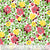 Cotton Fabric PACKED PETALS 54790-4 Pink, MERRY-GO-ROUND Collection from Whistler Studios for Windham