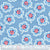 Cotton Fabric DITSY DOTTED FLORAL 54792-3 Blue, MERRY-GO-ROUND Collection from Whistler Studios for Windham