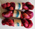 RIVERKNITS Yarn NENE 4-PLY, RAINBOW CHARD, Bluefaced Leicester Wool