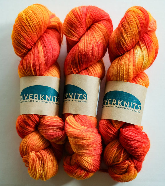 RIVERKNITS Yarn NENE 4-ply, JASPER, Bluefaced Leicester Wool