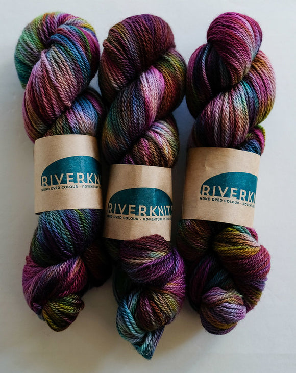 RIVERKNITS Yarn NENE DK, BEST IN SHOW, Bluefaced Leicester Wool