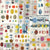 Fabric PEEK-A-COO PALETTE, 54917D-1 Multi from Marcia Derse's THE PLAID ONE Collection for Windham
