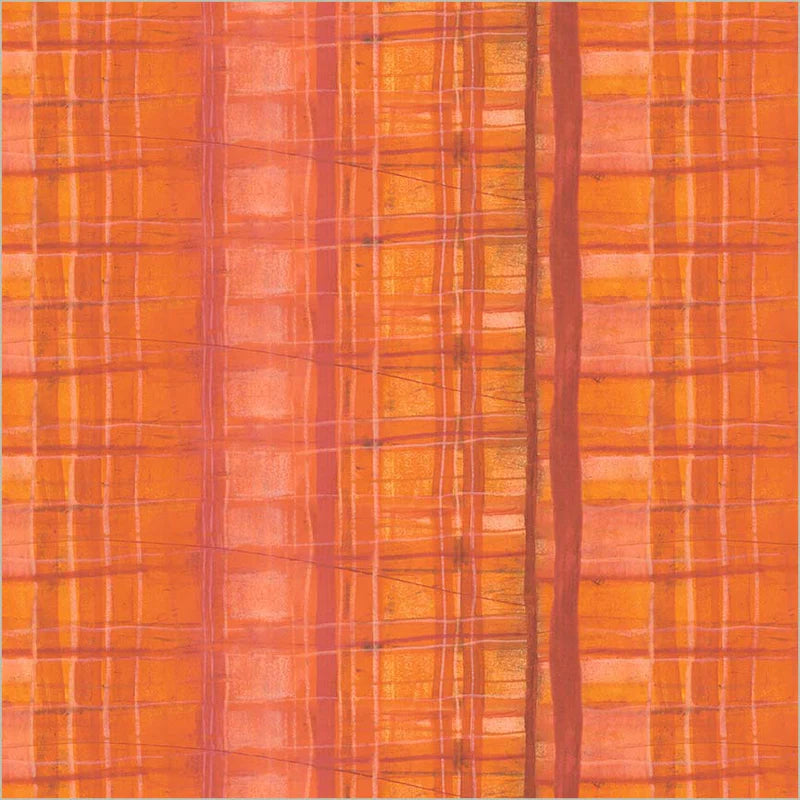 Fabric PEACH ORCHARD PLAID, 54924D-12 Peach Orchard from Marcia Derse's THE PLAID ONE Collection for Windham