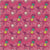 Cotton Fabric POLKA FLOWER 54975D-3 Plum from SUNSHINE Collection by Sally Kelly for Windham