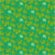 Cotton Fabric GINKGO 54978D-8 Kelly from SUNSHINE Collection by Sally Kelly for Windham