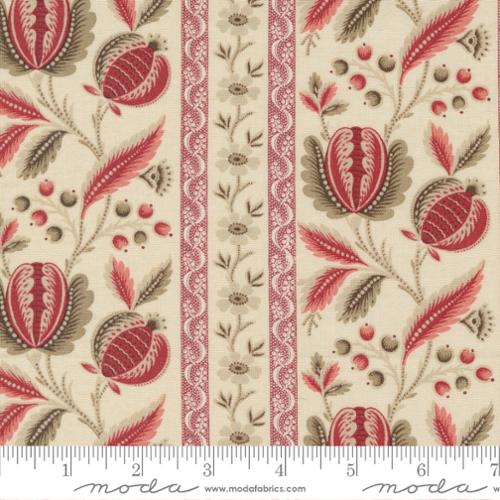 A Panel, Quilting Fabric from The Great Outdoors Collection by Connie Haley  from 3 Wishes, 160030-RED-CTN-D