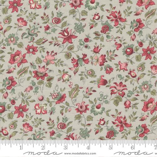 Cotton Fabric, ANTOINETTE SMOKE 13952 12 by French General for Moda Fabrics