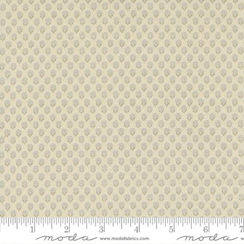 Cotton Fabric, ANTOINETTE PEARL ROCHE 13957 18 by French General for Moda Fabrics