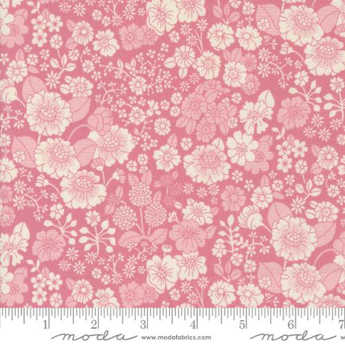 Cotton Fabric CHELSEA GARDEN Rose 33745 16 by Moda Fabrics