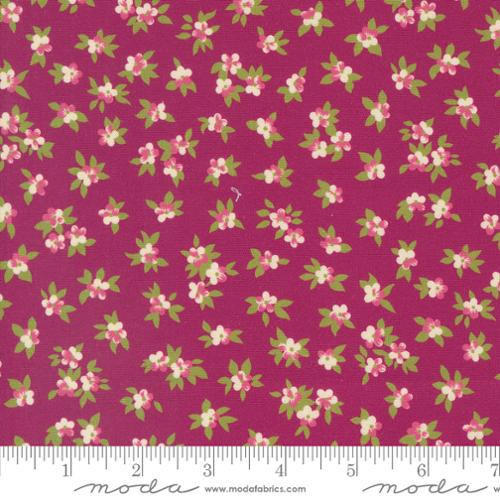 Cotton Fabric CHELSEA GARDEN Mulberry 33749 21 by Moda Fabrics