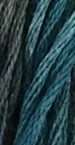 The Gentle Art's Sampler Threads Hand Dyed Embroidery Floss, 100% cotton, STORM CLOUDS 0981, 5 yds