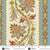 Fabric SUE BLUE, A-1536-B from Holbrook Collection by MAX AND LOUISE for Andover
