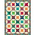 Fabric BASILICO-MARINE by Odile Bailloeul from Murano Collection for Free Spirit Fabrics PWOB095.MARINE