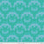 Lawn Fabric, 54" wide, MICHAELMAS DAISY AQUA, Collection, Kaffe Fassett x  Morris & Co, CLKW003.AQUA