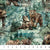 Fabric PINE MULTI DP25167-76 from NORTHERN PEAKS Collection by Deborah Edwards and Melanie Samra for Northcott Fabrics