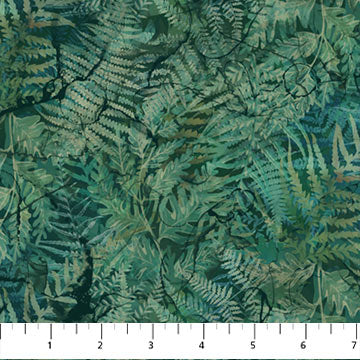 Fabric EVERGREEN DP25171-76 from NORTHERN PEAKS Collection by Deborah Edwards and Melanie Samra for Northcott Fabrics